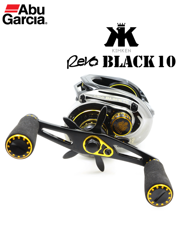 Moulinet Casting Abu Garcia Revo Black10 - Main Gauche - Lancer D'appâts - Occasion En Boîte